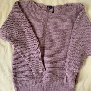 pink soft sweater